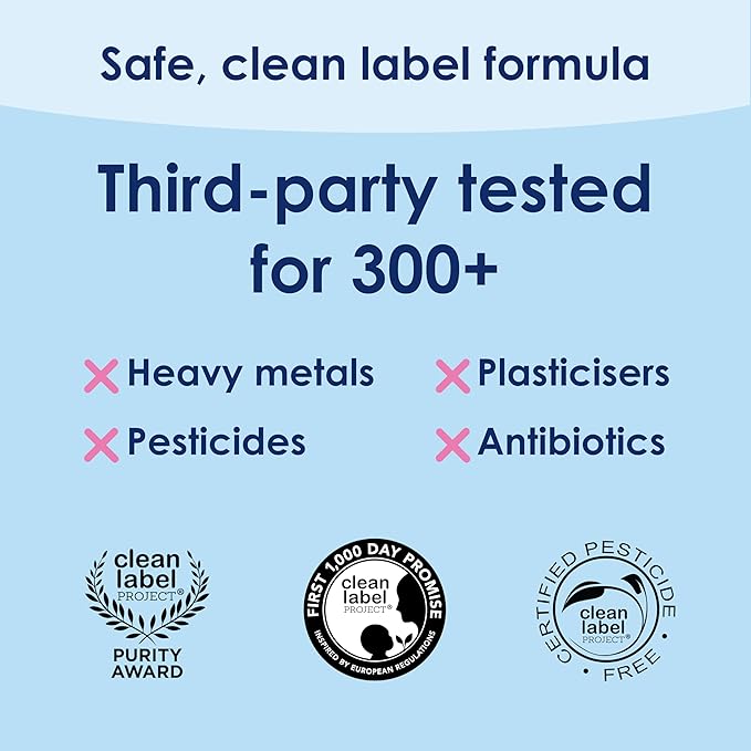 Kabrita Goat Milk-Based Infant Formula Powder with Iron, DHA, ARA & Prebiotics, for Infants 0–12 Months, Non-GMO, 28 oz (Pack of 2)