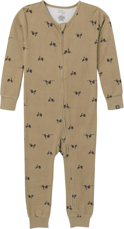 Modern Moments by Gerber unisex-baby Hacci Footless Pajamas