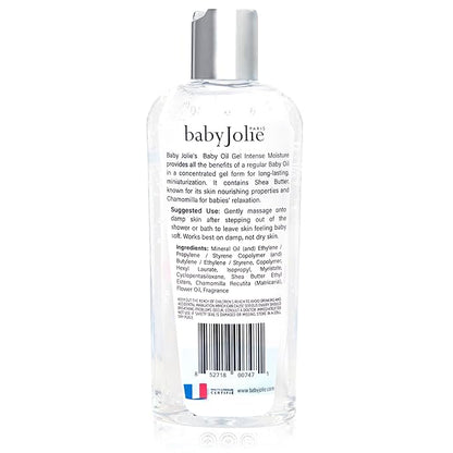 Baby Jolie Relaxing Baby Oil Gel with Shea Butter & Camomile Intensive Moisture 8Oz