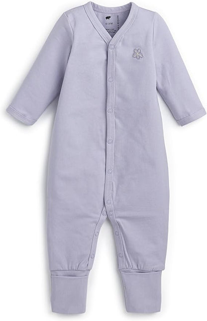 monica + andy On the Go Baby One Piece, 100% Organic Baby Clothes for Girls & Boys, Sizes For Preemie, Newborn, & Infant