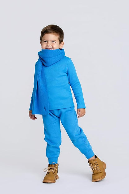 Monica + Andy Crewneck Tee, 100% Organic Cotton Clothes for Girls & Boys, Printed T-Shirt Sizes for Kids, Toddler & Baby