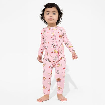 Bellabu Bear Convertible Footies for Baby Boys & Baby Girls, Family Matching Pajamas, Rayon from Bamboo