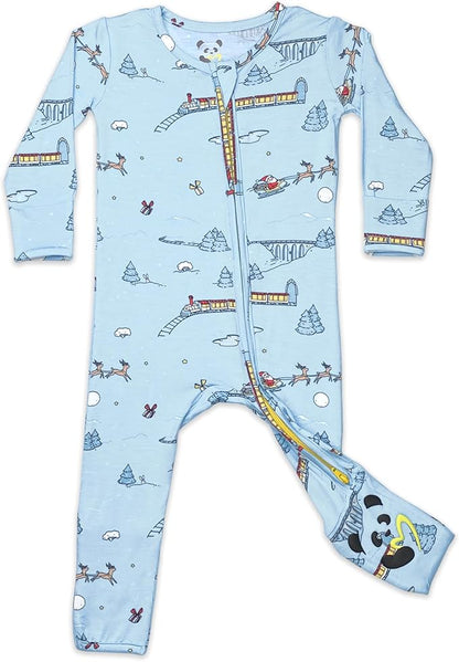 Bellabu Bear Convertible Footies for Baby Boys & Baby Girls, Family Matching Pajamas, Rayon from Bamboo