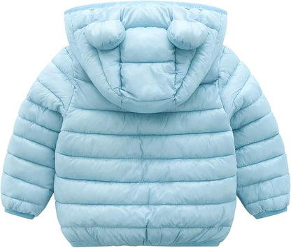CECORC Toddler Winter Coats Lightweight Puffer Jacket for Baby Infant kids, 6-12 Month,12-18 Month, 2t,3t,4t