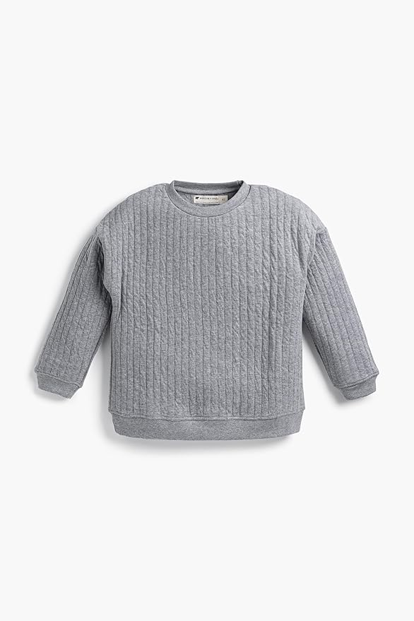 monica + andy Sporty Sweatsuit, 100% Organic Cotton Clothes for Boys & Girls, Outfit Sizes For Kids, Toddler & Infant