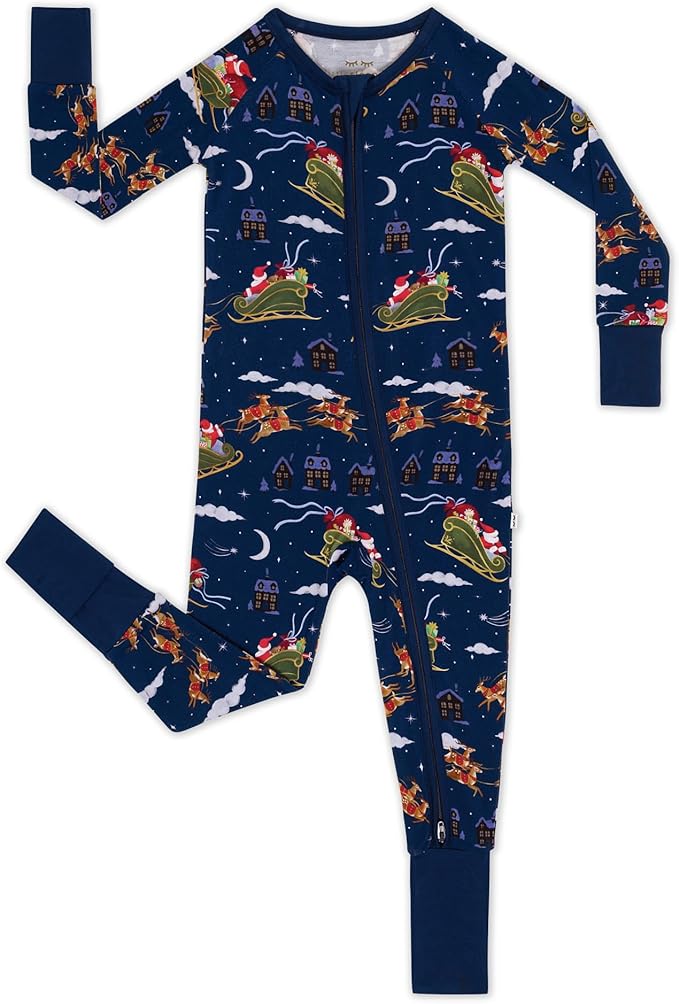 Little Sleepies Pajamas for Baby Boys & Girls, Viscose from Bamboo Baby Pajamas, Preemie & Newborn Sleepers, 2-Way Zipper PJs