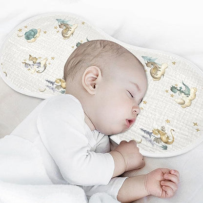 Vvfelixl Baby Burp Cloths Dragon Newborn Cotton Burping Set Washcloths 4 Pack