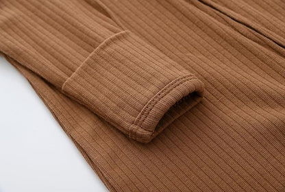 ACESTAR Baby Footies Pajamas, 2-Way Zipper Baby Sleepers with Mitten Cuffs - Long Sleeve Baby Zip Up Onesie for 0-12 Months