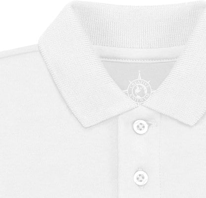 Creative Knitwear College Baby Polo Bodysuit Solid - Team Logo, Multiple Colors, for Boys & Girls (0-12 Months)