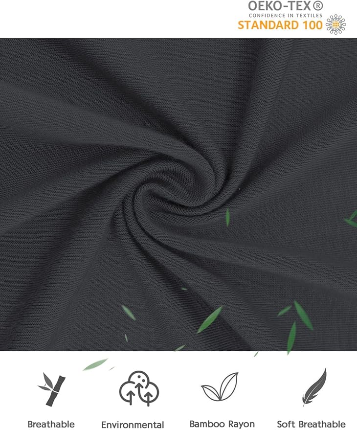 Jimonda Baby Romper Boys Girls Bamboo Pajamas 2-Way Zipper Footed Unisex Zip-Up Sleepers Sleep and Play pjs