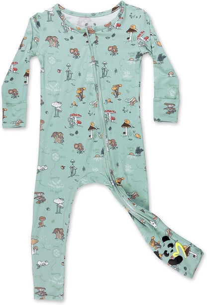 Bellabu Bear Convertible Footies for Baby Boys & Baby Girls, Family Matching Pajamas, Rayon from Bamboo