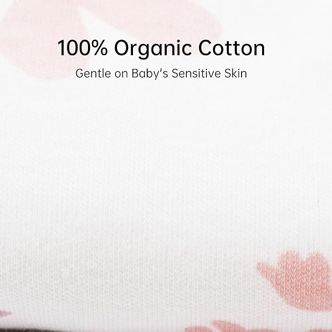 YOHKOH Baby Wearable Blanket, 100% Cotton SleepSack, Swaddle Transition Sleeping Bag, 1.5 TOG