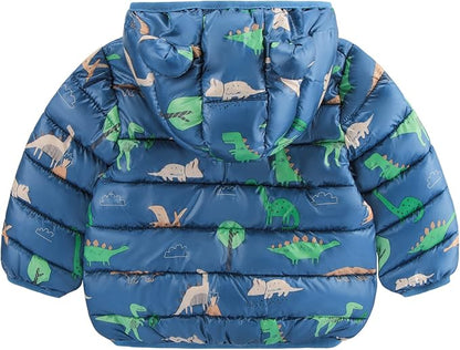 Newborn baby boy girl jacket winter clothes sweater outfit toddler puffer coat