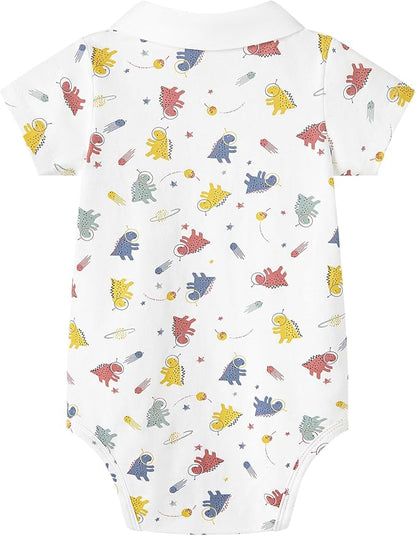 pureborn Baby Boys Girls Bodysuit Super Soft Cotton Romper 0-24 Months