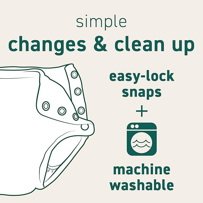 i play. by green sprouts Reusable, Eco Snap Swim Diaper with Gussets, UPF 50, 12 mo, Navy Stripes, Patented Design, STANDARD 100 by OEKO-TEX Certified