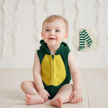 Baby Halloween Costumes Bee/Pumpkin/Ghost Costume Zipper Hooded Sleeveless Romper Stockings Infant Halloween Clothes