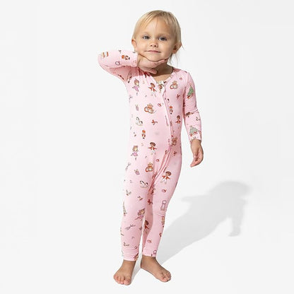 Bellabu Bear Convertible Footies for Baby Boys & Baby Girls, Family Matching Pajamas, Rayon from Bamboo
