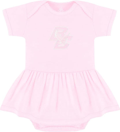 Creative Knitwear College Baby Picot Bodysuit Dress - Team Logo, Multiple Colors, for Baby Girls (0-24 Months)