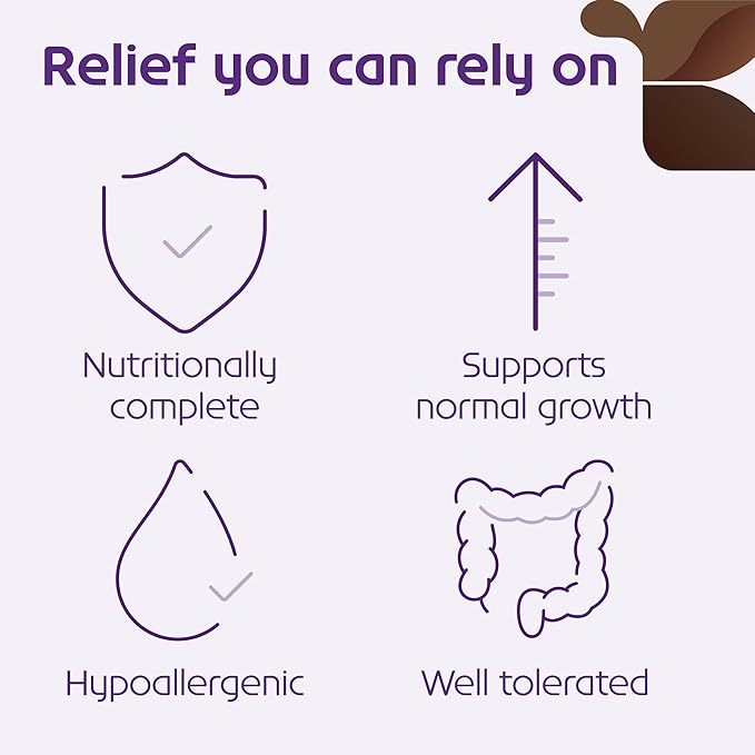 Nutricia Neocate Junior - Hypoallergenic, Dairy-free, Amino Acid-Based Formula for 1+ Years - For Toddlers, Kids & Teens - Powdered Formula - Chocolate - 14.1 oz can (Case of 1)