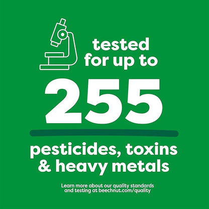 Beech-Nut Turkey Baby Food Pouches with 4g of Protein, Turkey Butternut Squash Corn & Spinach, Baby Puree Meat Baby Food Pouch, Stage 2, 3.5 oz Pouch (12 Pack)