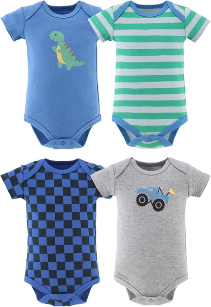 The Peanutshell Baby Boys' Bodysuits, Baby Clothes Boy, Newborn to 24m Baby Body Suits, Infant Boys Outfits, Baby Essentials