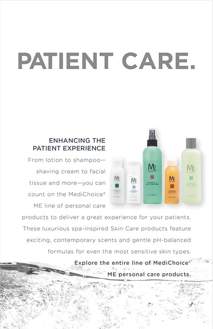 MediChoice Baby Shampoo and Bath Gel - Tear Free Fresh Scent Quick Rinse Bulk Travel Size 2 oz. PC8122 Case 144