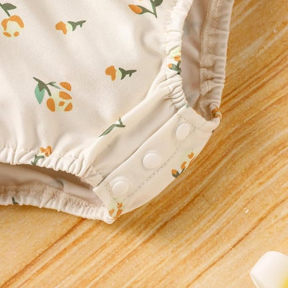 GRNSHTS Newborn Baby Girl Clothes Ruffle Rompers Toddler Fall Outfits for Girls Set Little Girl Fall Winter Clothing