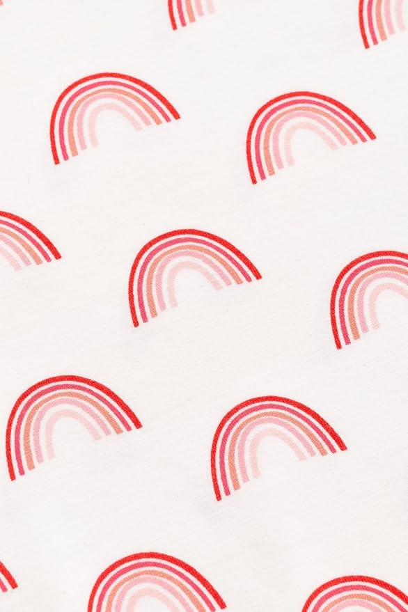 MONICA + ANDY Short Sleeve Jack & Jill Bodysuit, 100% Organic Baby Clothes for Girls & Boys, Newborn, Infant & Preemie Sizes