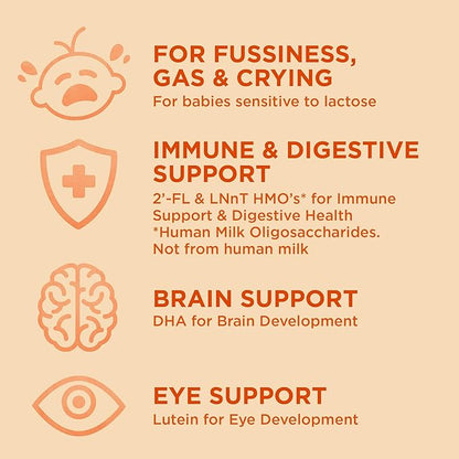 Amazon Brand - Mama Bear Sensitivity Baby Formula Powder, 2'-FL HMO, for Fussiness & Gas when Sensitive to Lactose, Non-GMO, 22.5 oz, 1.4 pound (Pack of 1)