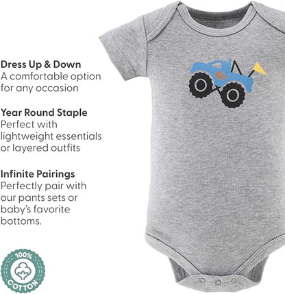 The Peanutshell Baby Boys' Bodysuits, Baby Clothes Boy, Newborn to 24m Baby Body Suits, Infant Boys Outfits, Baby Essentials