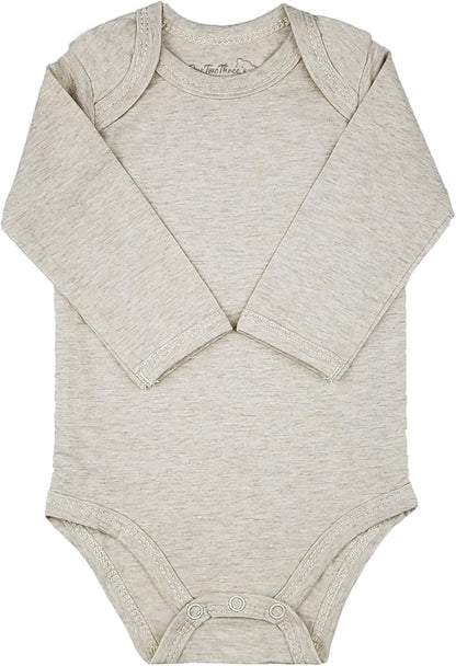 123 Bear Baby Cotton Spandex Long-Sleeve bodysuits unisex boy girl