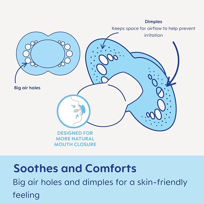 MAM Original Matte Baby Pacifiers, Binky for 16+ Months, BPA-Free Silicone Nipple, Easy to Clean, Best for Breastfed Babies, Developed with Medical Experts, 2 Count Binkies with Sterilizer Case