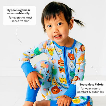 Little Sleepies Pajamas for Baby Boys & Girls, Viscose from Bamboo Baby Pajamas, Preemie & Newborn Sleepers, 2-Way Zipper PJs