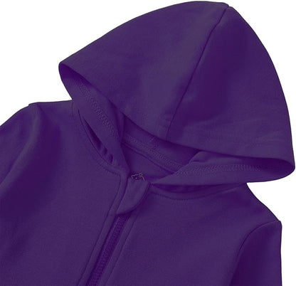ROMPERINBOX Baby Hoodie for Boy Girl, Full Zip-up Lightweight Thin Jackets Coat Sweatshirts 0-24 Months