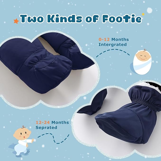 Baby Girl Boy Snowsuit Cute Down Jacket Hooded Romper Light Puffer Padded Jumpsuit Infant Winter Outwear