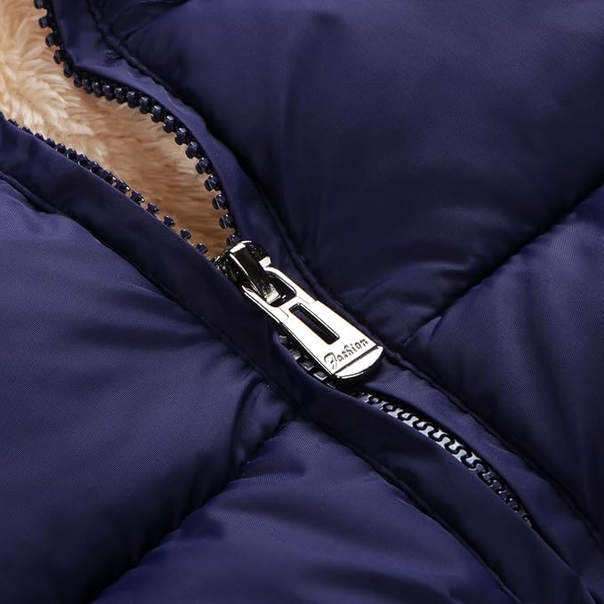 Baby Boy Girl Padded Puffer Jacket Winter Snow Warm Coat For Kid Outwear