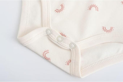 Fashion Unisex baby Boy Girl Bodysuits 5-Pack Casual Cotton Soft Infants Outfit New born Clothes