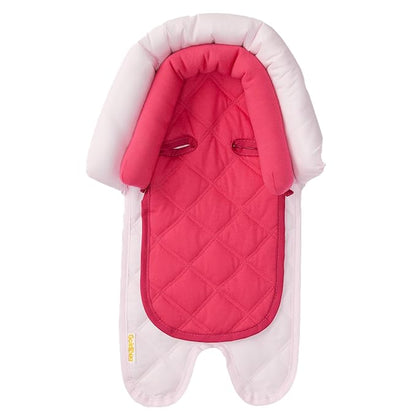 Travel Bug GoldBug Baby & Toddler 2-in-1 Car Seat Head Support - Pink