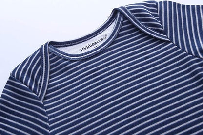 Kiddiezoom Baby Bodysuit Newborn Short Sleeve baby One-Piece Cotton 5-Pack baby clothes