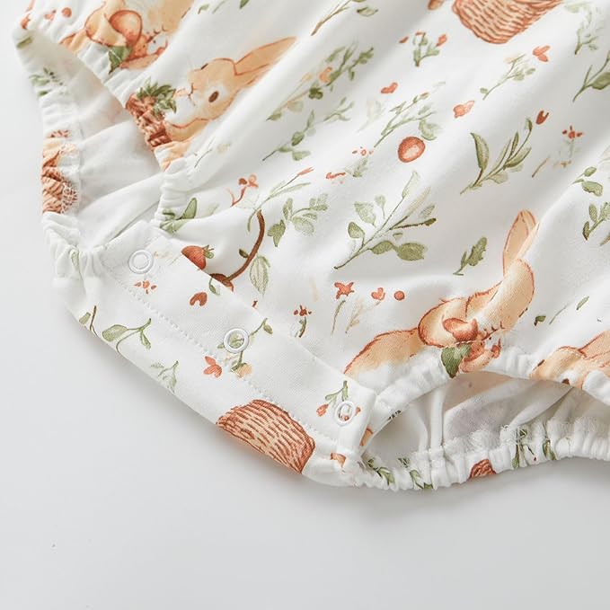 pureborn Baby Boys Girls Bodysuit Super Soft Cotton Romper 0-24 Months