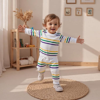 CIYCUIT Toddler Baby Boy Clothes Long Sleeve Sweatshirt Pants Set Fall Winter Outfits