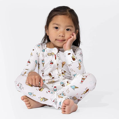 Bellabu Bear Convertible Footies for Baby Boys & Baby Girls, Family Matching Pajamas, Rayon from Bamboo