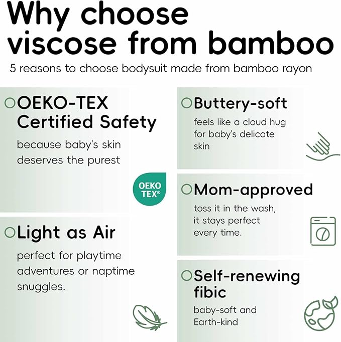 pureborn Baby Boys Girls Bodysuit Super Soft Cotton Romper 0-24 Months