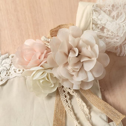 Sasaerucure Infant Baby Girl Summer Outfits Sleeveless Dress Romper Lace Tutu Onesie One Piece Ruffle Bodysuit