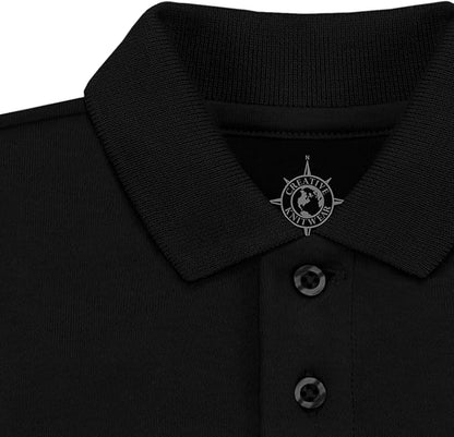 Creative Knitwear College Baby Polo Bodysuit Solid - Team Logo, Multiple Colors, for Boys & Girls (0-12 Months)