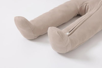 JunNeng Viscose from Bamboo Baby Sleeper,Newborn Footie Pajamas with 2 Way Zipper & Fold Over Mittens,0-12M