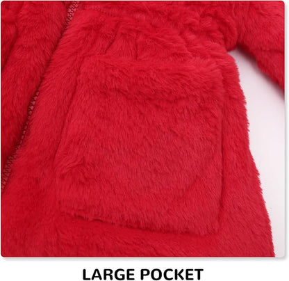 Baby Jacket Toddler Winter Coats Newborn Infant Puffer Fleece Snow Clothes 0-5T