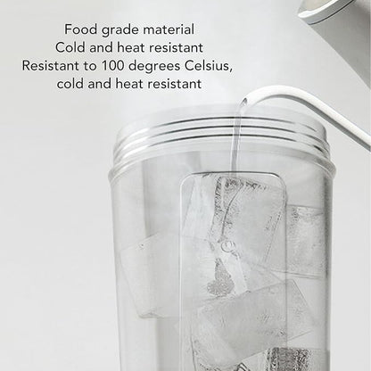 Smart Blending System, Quiet Leak Proof Portable Electric Mixer Cup for Protein Milk with Function, Suitable for On the Go Use