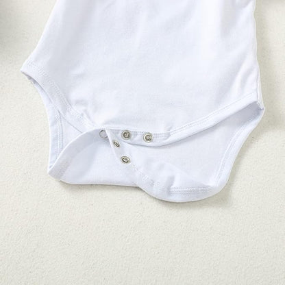 Baby Girl Solid Color Romper Infant Ruffle Sleeve Bodysuit One Piece Outfit Toddler Jumpsuit clothes