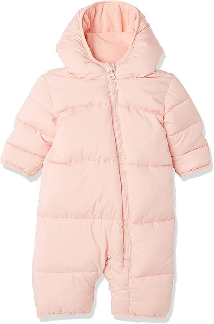 Amazon Essentials Unisex-Baby Water-Resistant Winter Puffer Bunting Suit